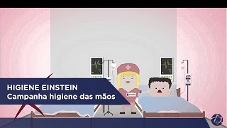 Higiene Einstein campanha higiene das mãos [upl. by Grose272]