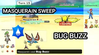 Masquerain Beat a Regieleki 1 Vs 1 Pokemon Showdown Random Battles High Ladder [upl. by Osrick]