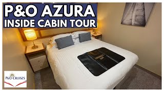 PampO Azura INSIDE CABIN A611 TOUR and FULL REVIEW [upl. by Urbai]