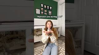 “Hamsters are boring pets” pets hamsters shortsyoutube [upl. by Julita355]