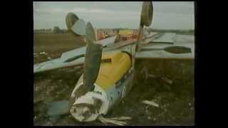 Messerschmitt Bf 109G2 Trop quotBlack Sixquot  Duxford Air Crash  October 12th 1997 [upl. by Edylc]