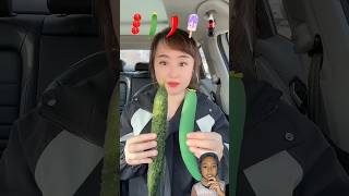 Enak banget tante pomelo465 mukbang food funny dubbing shorts [upl. by Melony]