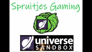 Universe Sandbox Spruitjes  1  een zonnestelsel maken [upl. by Suirtemid]