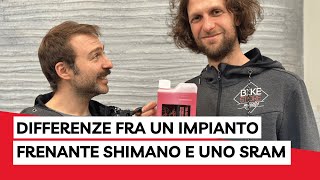 Differenze fra un impianto frenante Shimano e uno Sram  I consigli di Bike Store [upl. by Ynnohj]