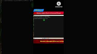 How to Check Windows Updates Using CMD shorts cmd windows [upl. by Helbon]