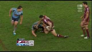 Greg Inglis Terrorising the Blues [upl. by Orhtej]