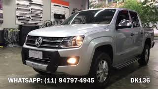 Volkswagen Amarok  Frontbumper  Overbumper  Dk136 Acessórios [upl. by Paulie]