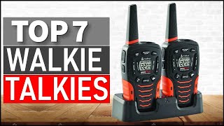 Best Walkietalkies on The Market in 2024  Top 7 Best Walkietalkies 2024 Top 5 Picks [upl. by Acinet895]