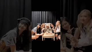 Someone save him from these 4 babies 💀🤣 blackpink fypviralシ funny ytshorts lisa jisoo jennie [upl. by Schaffel290]