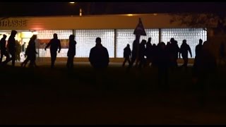 Nazis amp Bürger geg Refugees in BerlinMarzahn  Gegenproteste [upl. by Dyanne]