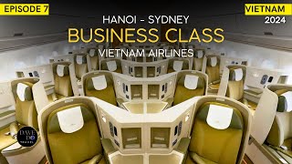 Vietnam Airlines EXCELLENT Business Class on the A350 ✨ HanoiSydney VN787 🛫 [upl. by Yditsahc]