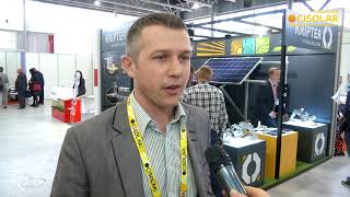 CISOLAR 2018 Volodymyr Kyrylyuk Kripter about construction of solar power plants [upl. by Gilly962]