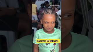 Easy and cute hairstyles for black little girls 4chair naturalhairstyles shorthair kidshairstyle [upl. by Matthei]