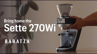 Bring Home the Sette 270Wi  An Iconic Coffee Grinder [upl. by Drageruaeb54]