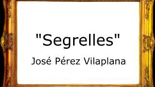 Segrelles  José Pérez Vilaplana Pasodoble [upl. by Atreb]