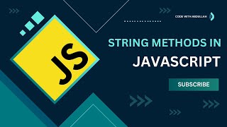 Master JavaScript String Methods  🚀  BeginnerFriendly Guide [upl. by Niowtna]