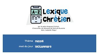 Missel  01 Lectionnaire [upl. by Adriana]