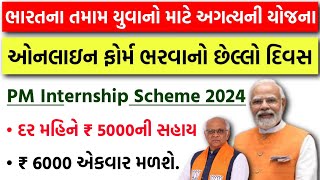 PM Internship Program 2024  PM Internship Yojana kya hai  PM Internship Scheme Online Apply 2024 [upl. by Nnylarac316]