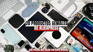 20 productos de ALIEXPRESS en las SUPER OFERTAS 💥 ¡Los MAYORES DESCUENTOS del año 3 [upl. by Obellia]