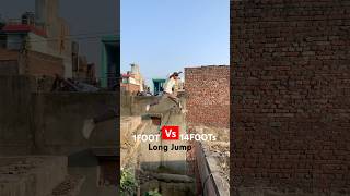 1Foot vs 16 Foots 😨 Long Jump jump parkour challenge [upl. by Harms]