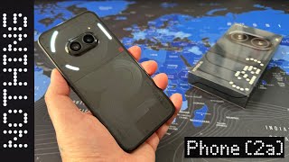 Nothing Phone 2a Black  Unboxing and HandsOn [upl. by Liarret]