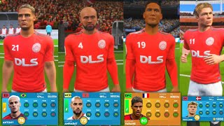 PLANTILLA COMPLETA del MANCHESTER UNITED en DLS 24  Dream League Soccer 24 [upl. by Claudian]