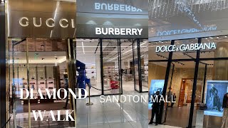 Diamond Walk X Sandton City Mall South Africa  Walking Tour seo [upl. by Gery795]