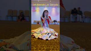 1st Navratri in Canada as an international student from Gujrat [upl. by Aneleh182]