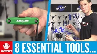 8 Essential Tools You Need To Fix Your Mountain Bike  MTB Maintenance [upl. by Seaden]