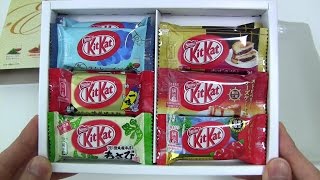 Japanese Candy amp Snacks 239 KitKat Eastern Japan Assorted [upl. by Caterina]