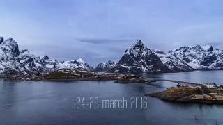 Norway Lofoten Island and Tromso Northern lights [upl. by Eatnahc]