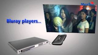 Smartphone Projector Merlin [upl. by Karlen]