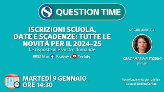 Iscrizioni scuola date e scadenze tutte le novità per il 202425 [upl. by Larson583]