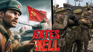 LA 4 ÈME COMPAGNIE SATTAQUE À LA COLLINE ROUGE  Call To Arms Gates of Hell Ostfront  URSS vs GER [upl. by Neau]