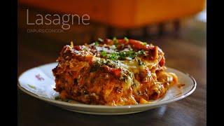 BEGINI CARANYA MEMBUAT LASAGNA YANG ENAK MIRIP DI RESTORAN [upl. by Arimat655]