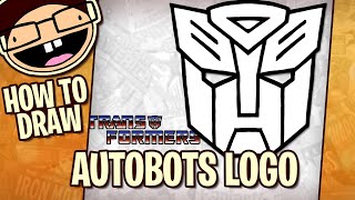 How to Draw the AUTOBOTS SYMBOL Transformers  Narrated StepbyStep Tutorial [upl. by Drawe]