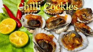 Chilli Cockles  Kerang Rebus Sambal  Seafood  Recipe  Resep  Resepi  Cookery  Cooking [upl. by Mcquoid]