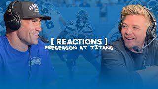 Seahawks Lose A Close One In Tennessee  Preseason Week 2 Reactions  QampA [upl. by Anilas]