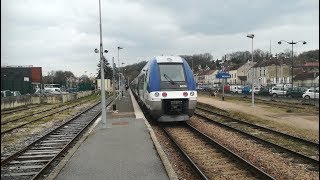 Transilien P ParisEst  Provins B 82500 [upl. by Ytrebil]