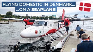 TRIPREPORT  Nordic Seaplanes  DeHavilland DHC6300 Twin Otter  Copenhagen  Aarhus [upl. by Avi]