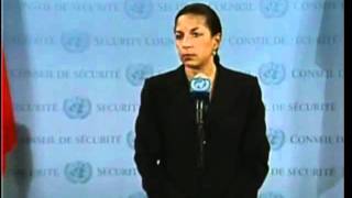 Ambassador Rice Delivers Remarks on the Adoption of UN Resolution 2023 on Eritrea [upl. by Nnyl]