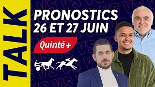 GILLES FAVARD CLASH ALEXIS GRIMA  Pronostics Quinté du 26 et 27 juin 2024  Favard Contre 1 [upl. by Yrffoeg]