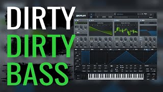 Xfer Serum Sound Design Dirty Bass Tutorial [upl. by Nivla]