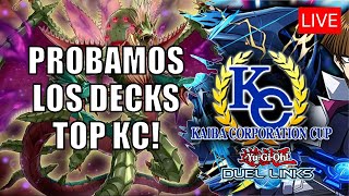 PROBAMOS LOS DECKS TOP KC Y JUGAMOS UN RATO  YuGiOh Duel Links yugiohduellinks [upl. by Tse]