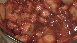 How to Macerate Strawberries [upl. by Naiviv]