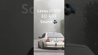 Lexus IS200 2JZ Sound 🔊 lexus 2jz 聲浪 [upl. by Llewol]