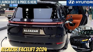 alcazar facelift 2024  hyundai alcazar 2024 top model [upl. by Annie]