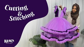 Cutting and stitching video ball gown [upl. by Akiemat71]