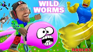 Crazy Wild Worm Destruction No one is SAFE Wild FGTeeV Gameplay [upl. by Pammi554]