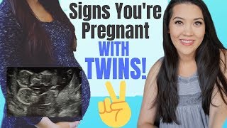 SIGNS OF TWINS IN EARLY PREGNANCY  Twin Pregnancy Symptoms  SIGNS YOURE HAVING TWINS [upl. by Neumann]